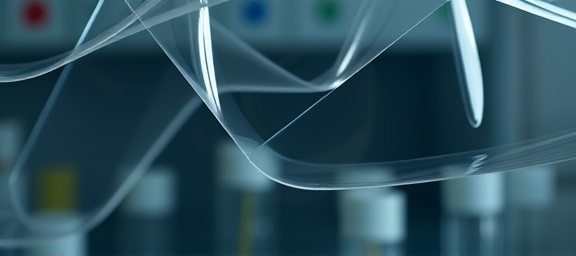 delicate plasticsheet, curious, layering, photorealistic, laboratory setting, highly detailed, edge diffractions, hyper-real, transparent, soft focused lighting, shot with a 90mm tilt-shift lens.